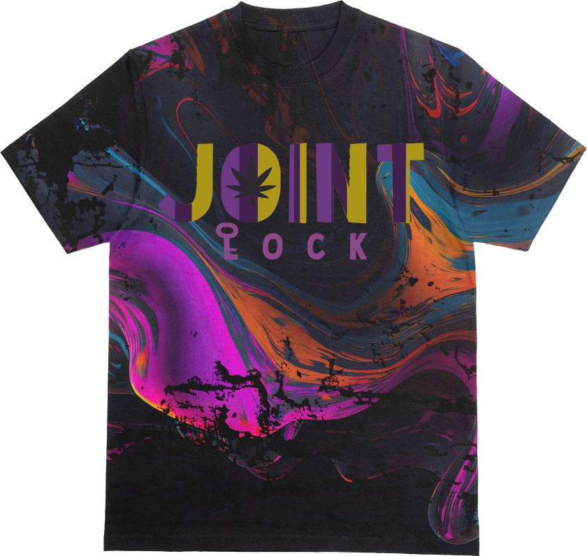 OIL SPLASH RASHGUARD COLORFUL